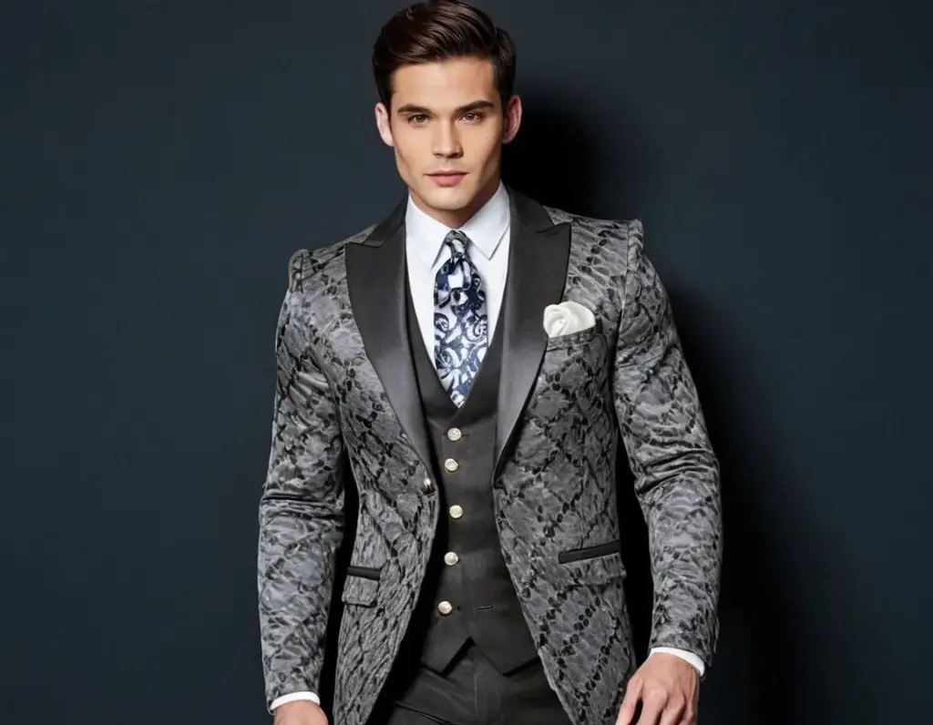 4-PCS SUIT/COAT-PANT
