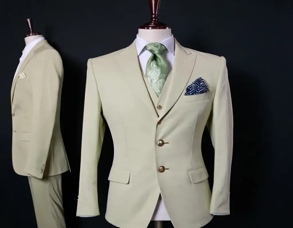 4-PCS SUIT/COAT-PANT